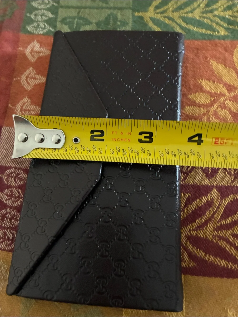 Gucci Dark Brown Hard Case